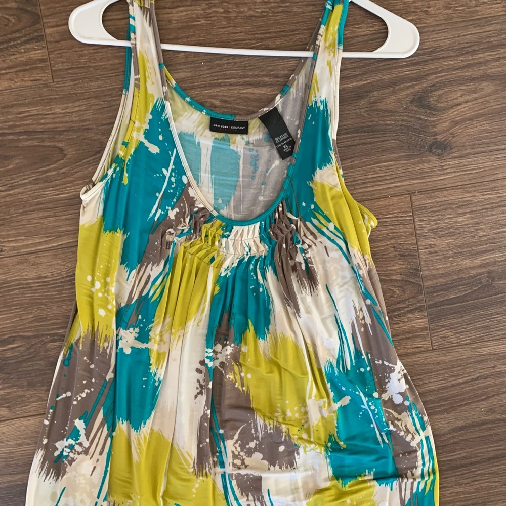 New York & Company XL Tank Top- Perfect for under work blazer-light material.